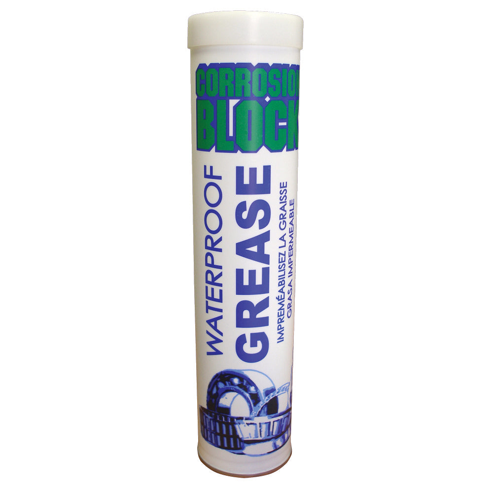 Corrosion Block High Performance Waterproof Grease - 14oz Cartridge - Non-Hazmat, Non-Flammable  Non-Toxic [25014] - Automotive/RV, Automotive/RV | Cleaning, Boat Outfitting, Boat Outfitting | Cleaning, Brand_Corrosion Block, Trailering, Trailering | Maintenance - Corrosion Block - Cleaning