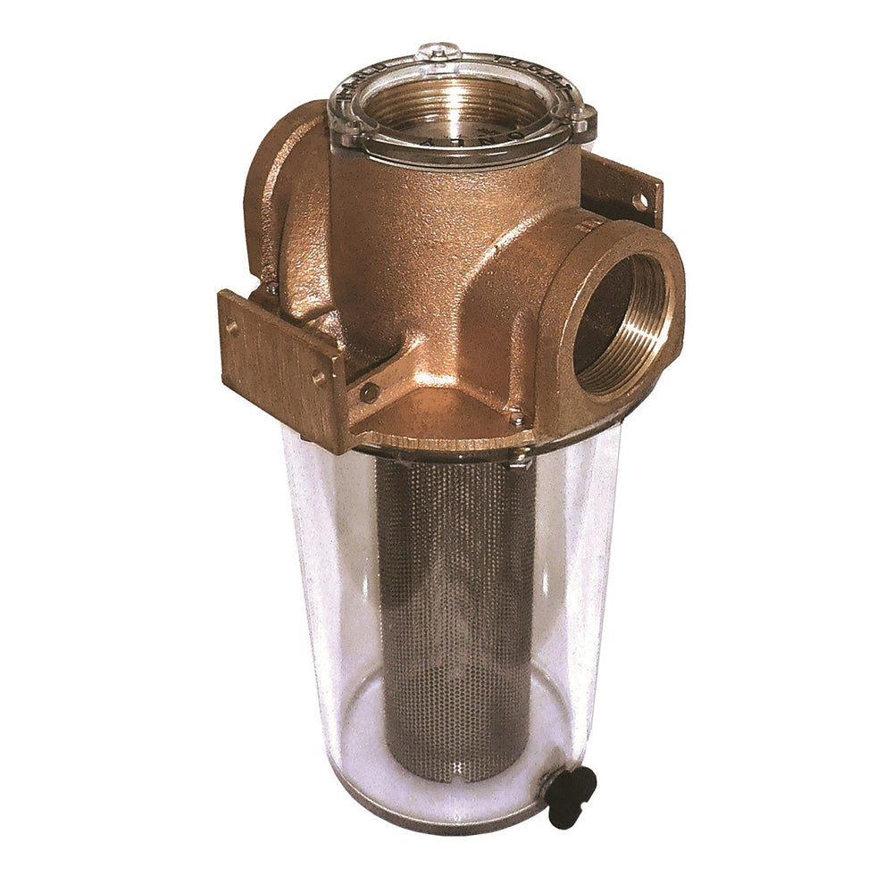 GROCO ARG-500 Series 1/2" Raw Water Strainer w/Stainless Steel Basket [ARG-500-S] - Premium Strainers & Baskets from GROCO - Just $202.99! 