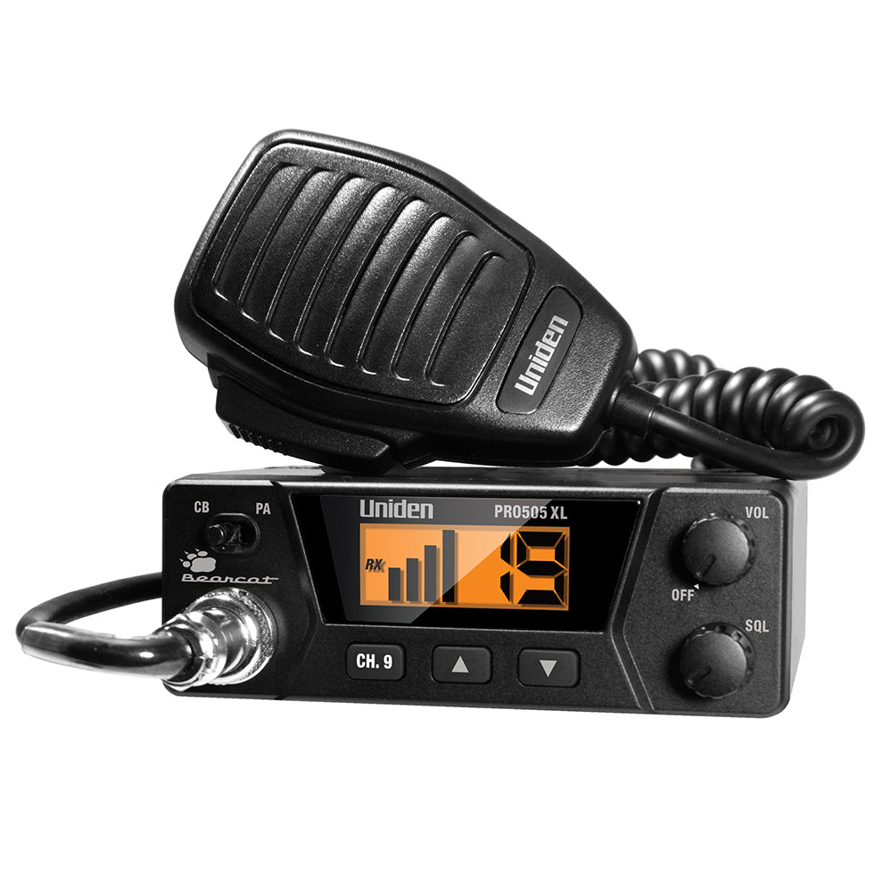 Uniden PRO505XL 40-Channel Bearcat CB Radio [PRO505XL] - Automotive/RV, Automotive/RV | CB Radios, Brand_Uniden, Communication, Communication | CB Radios - Uniden - CB Radios