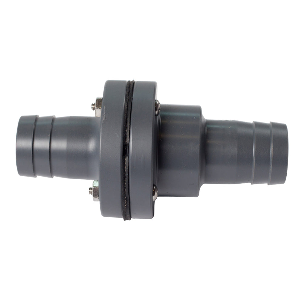 FATSAC 1-1/8" Barbed In-Line Check Valve w/O-Rings f/Auto Ballast System [W755] - Premium Accessories from FATSAC - Just $55.99! 