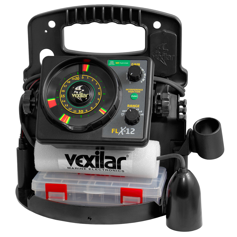 Vexilar FLX-12 Pro Pack II w/12 Ice Ducer [IPX1212] - Premium  from Vexilar - Just $409.95! 