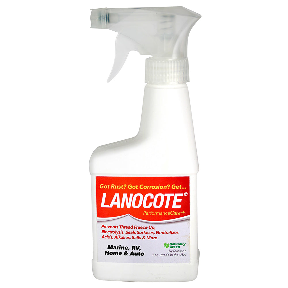 Forespar Lanocote Rust  Corrosion Solution - 8 oz. [770007] - Automotive/RV, Automotive/RV | Accessories, Boat Outfitting, Boat Outfitting | Accessories, Brand_Forespar Performance Products, Electrical, Electrical | Accessories, Outdoor, Outdoor | Accessories, Trailering, Trailering | Maintenance - Forespar Performance Products - Accessories