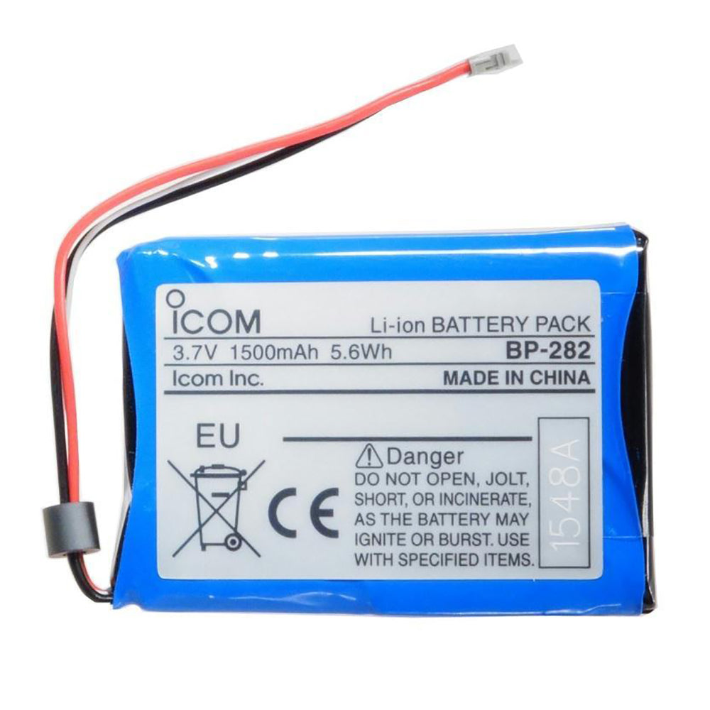 Icom BP-282 1500mAh Lithium-Ion Battery f/M25 [BP282] - Premium Accessories from Icom - Just $49.99! 