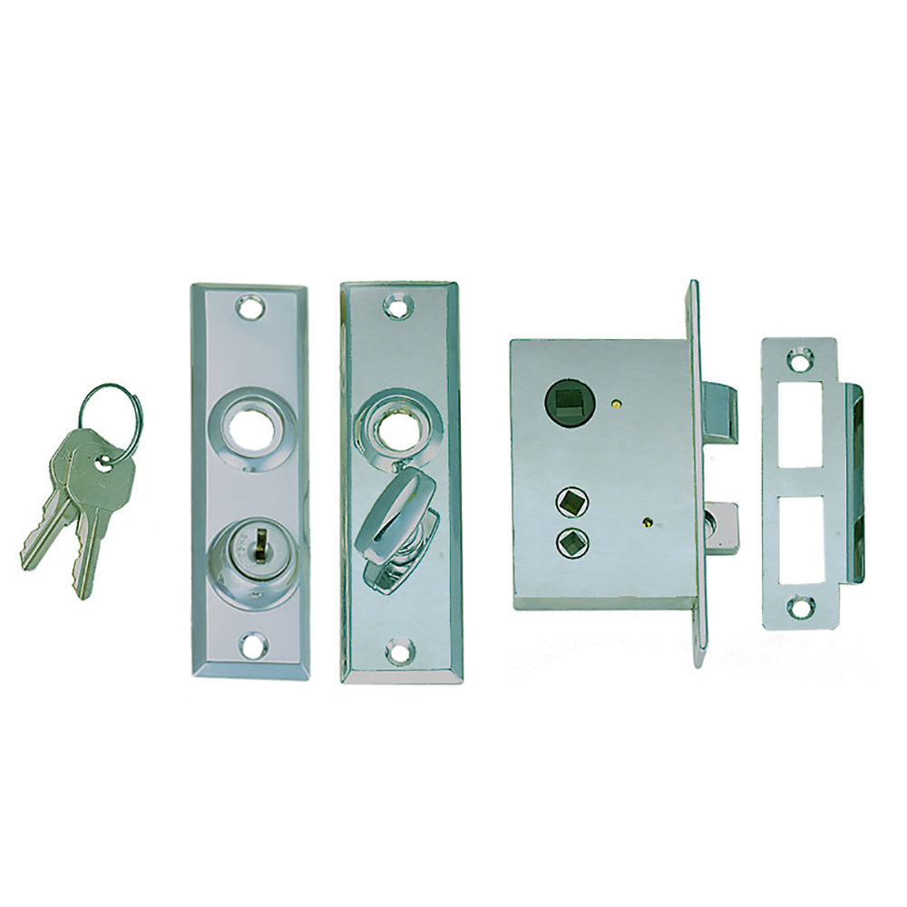 Perko Mortise Lock Set w/Bolt [0927DP0CHR] - Premium Latches from Perko - Just $131.99! 