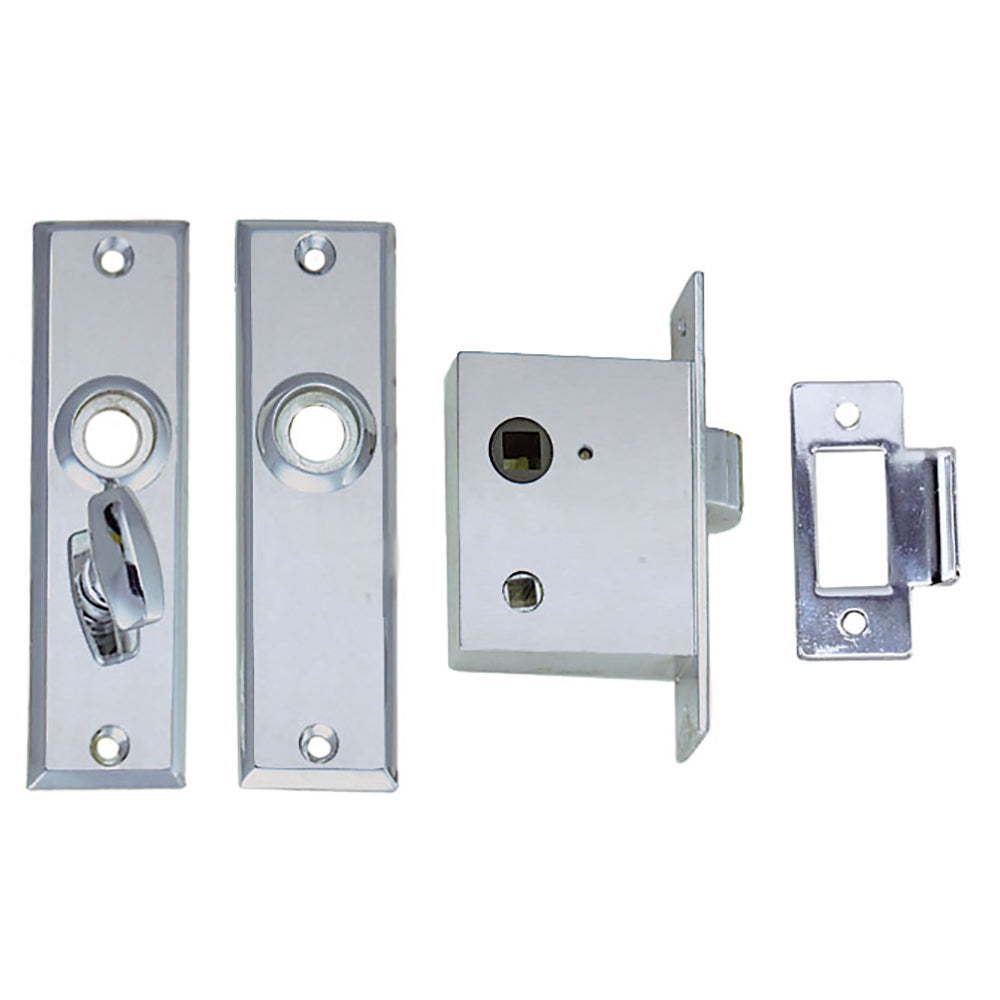 Perko Mortise Latch Set w/Turn Button [0960DP0CHR] - Premium Latches from Perko - Just $86.99! 