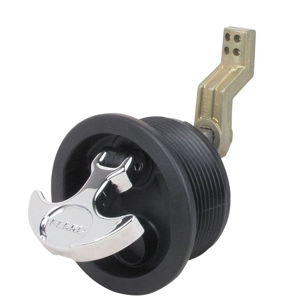 Perko Surface Mount Latch f/Smooth  Carpeted Surfaces w/Offset Cam Bar [1092DP1BLK] - Premium Latches from Perko - Just $47.99! 