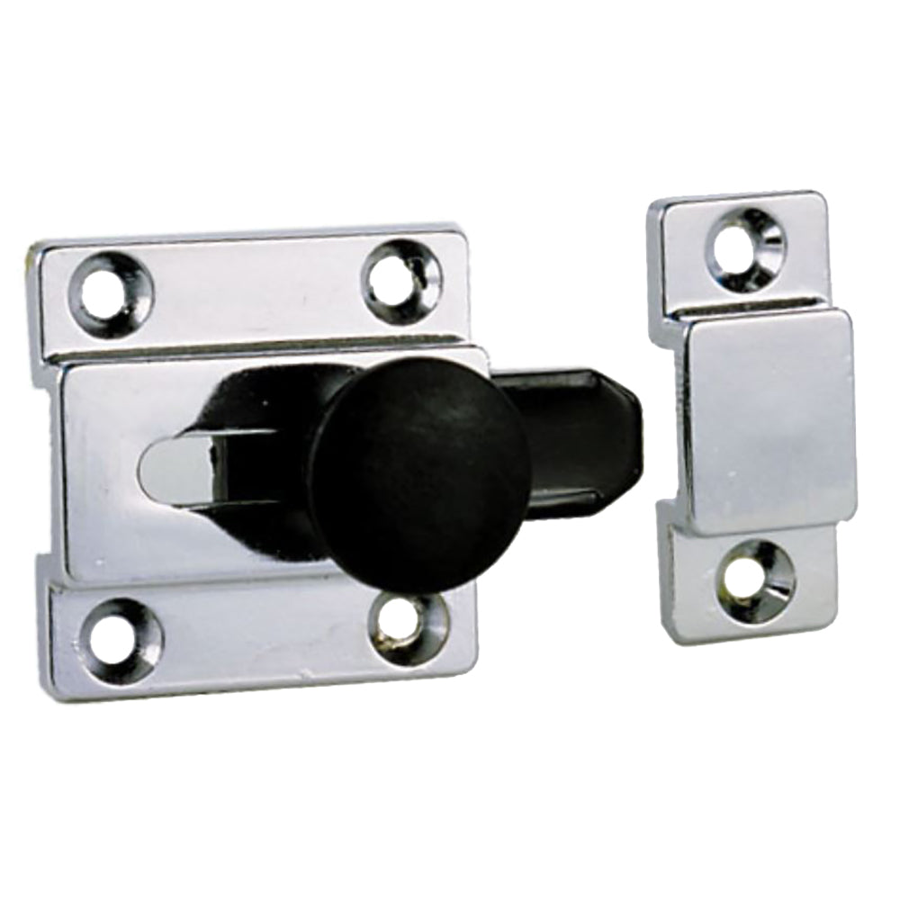 Perko Cupboard Bolt - 2-1/8" x 1-1/2" [1101DP0CHR] - Premium Latches from Perko - Just $25.99! 