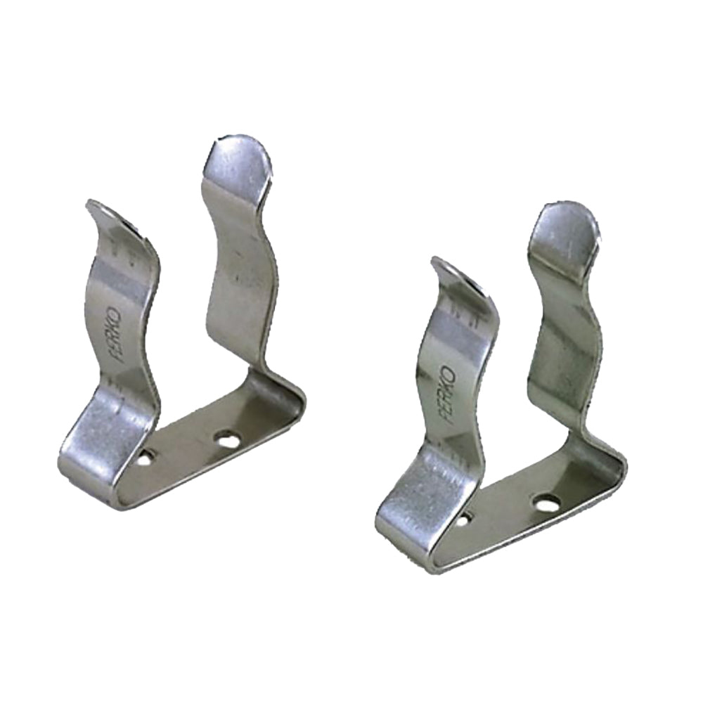 Perko Spring Clamps 5/8" - 1-1/4" - Pair [0502DP1STS] - Premium Hooks & Clamps from Perko - Just $9.99! 