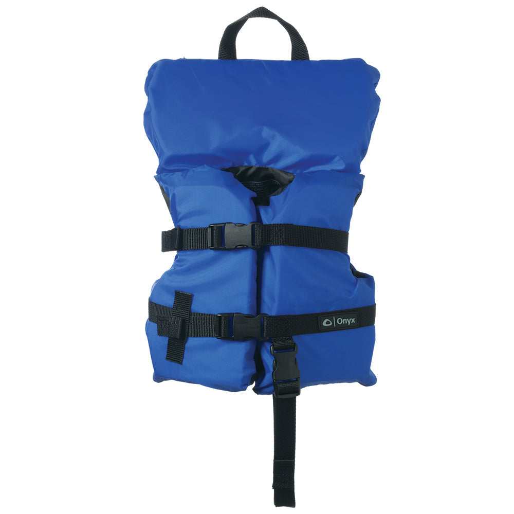 Onyx Nylon General Purpose Life Jacket - Infant/Child Under 50lbs - Blue [103000-500-000-12] - Premium Personal Flotation Devices from Onyx Outdoor - Just $19.99! 