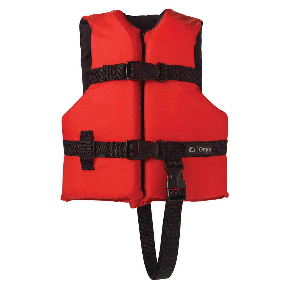 Onyx Nylon General Purpose Life Jacket - Child 30-50lbs - Red [103000-100-001-12] - Premium Personal Flotation Devices from Onyx Outdoor - Just $25.99! 