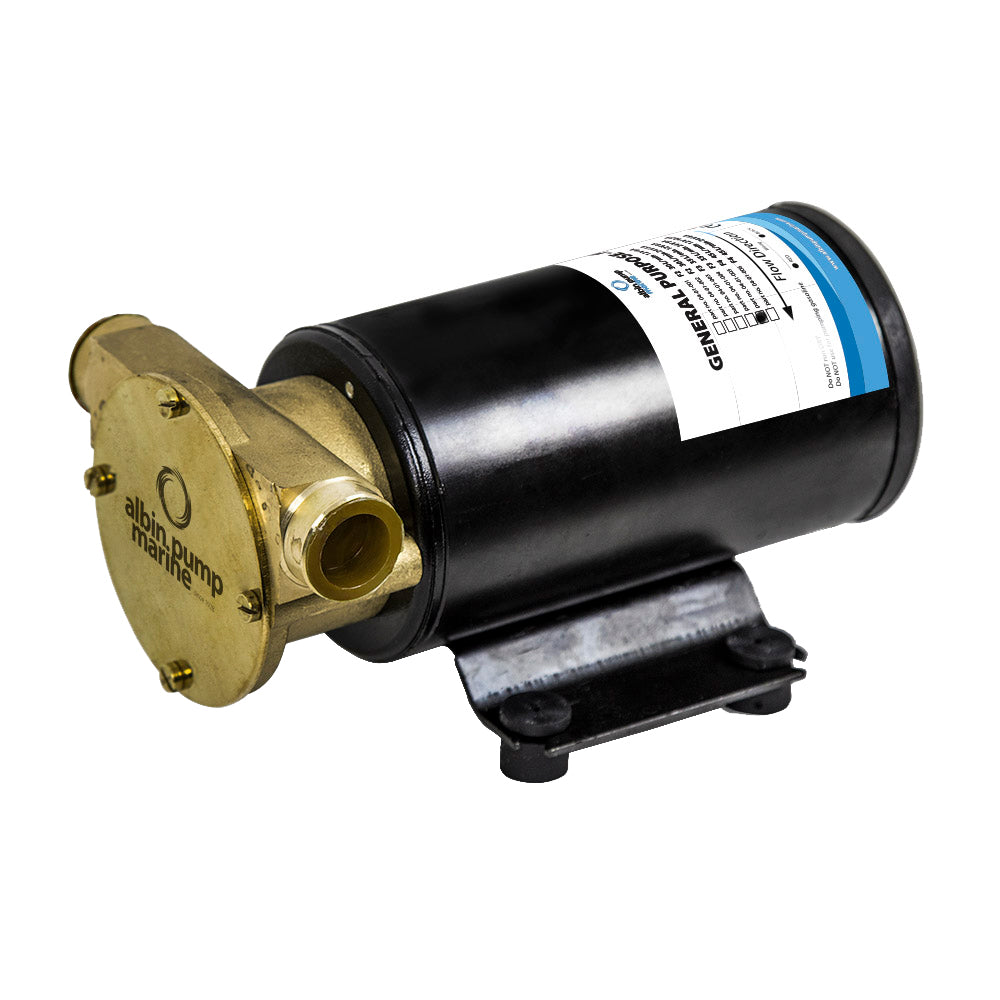 Albin Group Marine General Purpose Pump FIP F4 (12 GPM) - 12V [04-01-005] - Premium Washdown / Pressure Pumps from Albin Group - Just $147.99! 