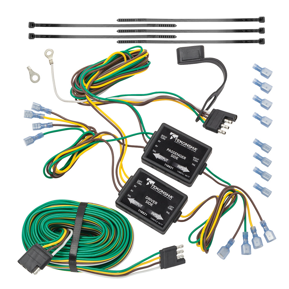 Tekonsha Taillight Isolating System w/4-Flat [118821] - Premium Lights & Wiring from Tekonsha - Just $90.99! 