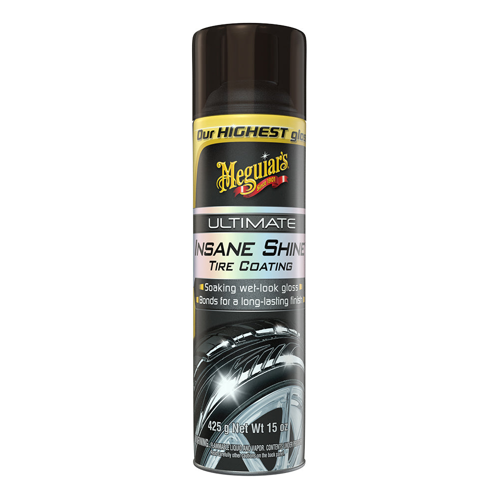 Meguiars Ultimate Insane Shine Tire Coating - 15oz. [G190315] - Premium Cleaning from Meguiar's - Just $9.99! Shop now at Boat Gear Depot