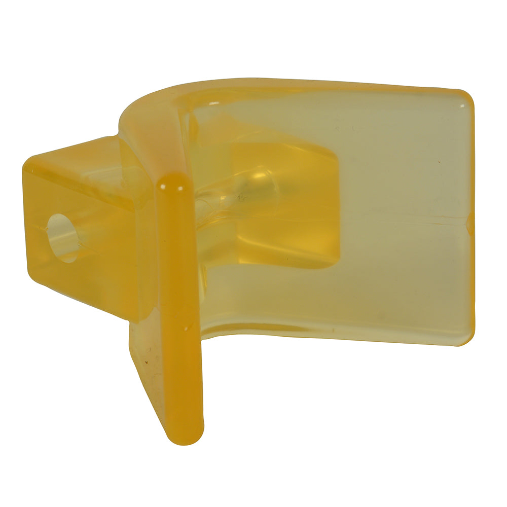 C.E. Smith Y-Stop 3" x 3" - 1/2" ID Yellow PVC [29554] - Premium Rollers & Brackets from C.E. Smith - Just $7.99! 