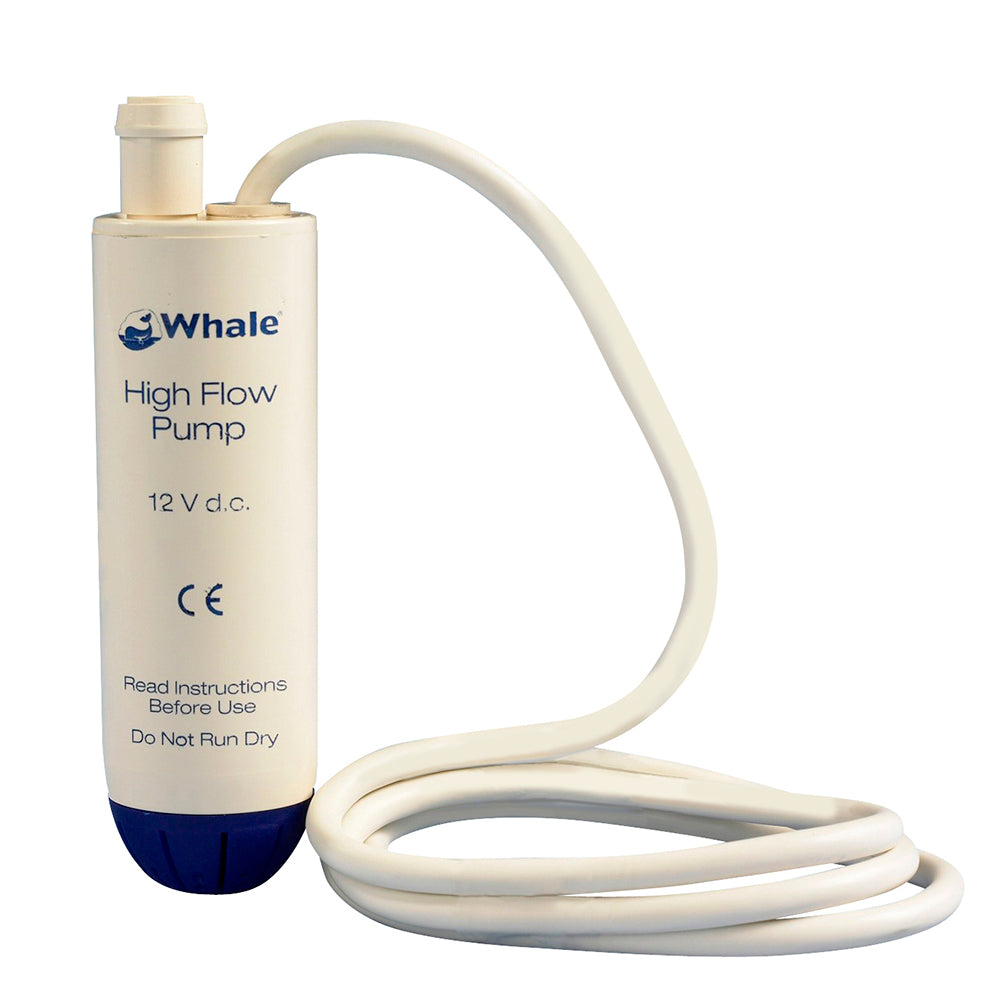 Whale High Flow Submersible Electric Galley Pump - 12V [GP1652] - Premium Bilge Pumps from Whale Marine - Just $36.99! 