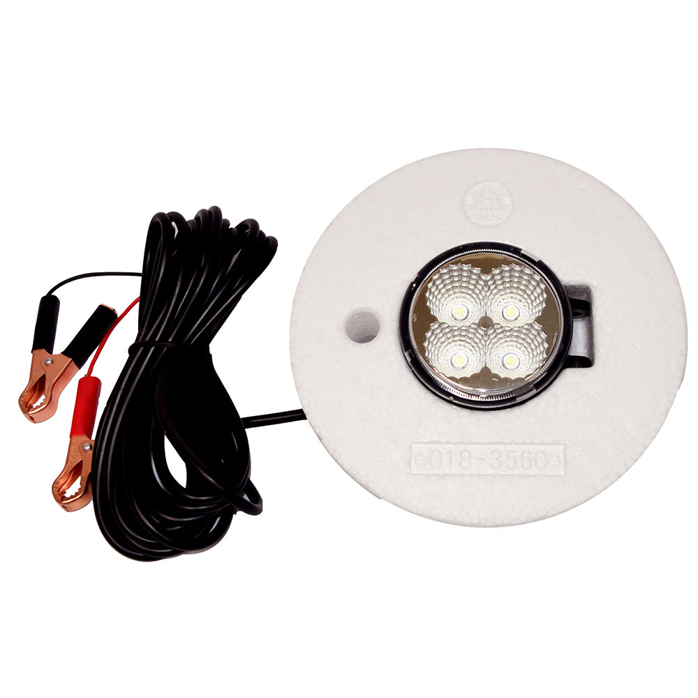 Hydro Glow FFL12 Floating Fish Light w/20 Cord - LED - 12W - 12V - White [FFL12W] - Premium Accessories from Hydro Glow - Just $28.45! 