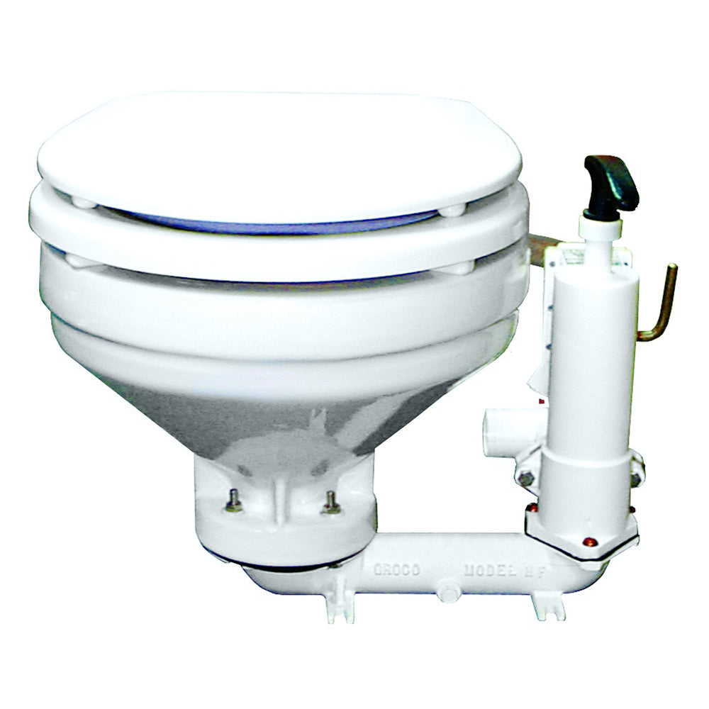 GROCO HF Series Hand Operated Marine Toilet [HF-B] - Premium Marine Sanitation from GROCO - Just $583.99! 