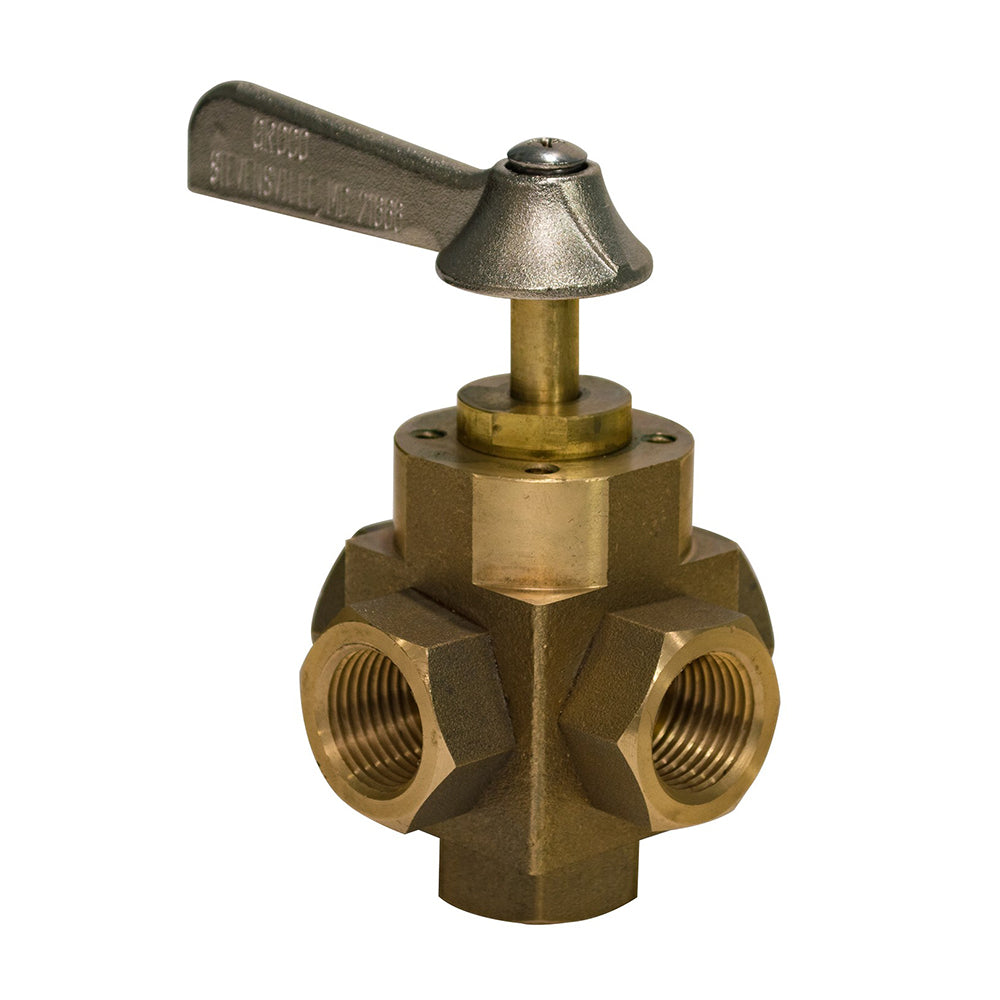 GROCO 1/2" 5-Port Tank Selector Valve [FV-550-L] - Premium Fittings from GROCO - Just $116.99! 