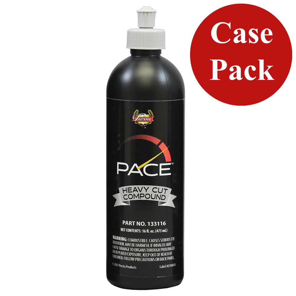 Presta PACE Heavy Cut Compound - 16oz - *Case of 6* [133116CASE] - Premium Cleaning from Presta - Just $209.82! 