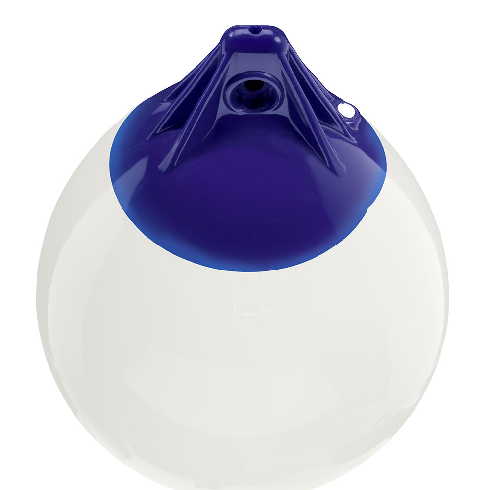 Polyform A-1 Buoy 11" Diameter - White [A-1 WHITE] - Premium Buoys from Polyform U.S. - Just $45.99! Shop now at Boat Gear Depot