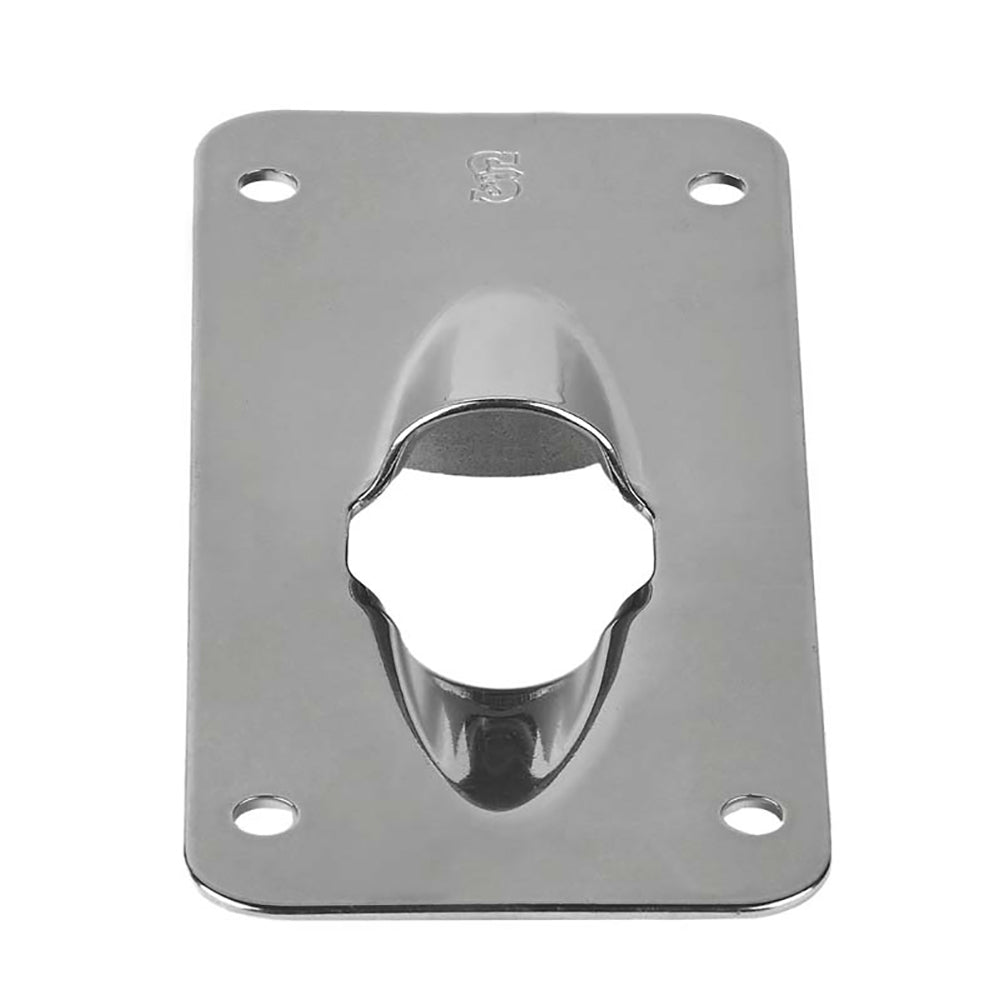 Schaefer Halyard Exit Plate f/Up To 3/4" Line - Flat [34-48] - Premium Hardware from Schaefer Marine - Just $61.99! 