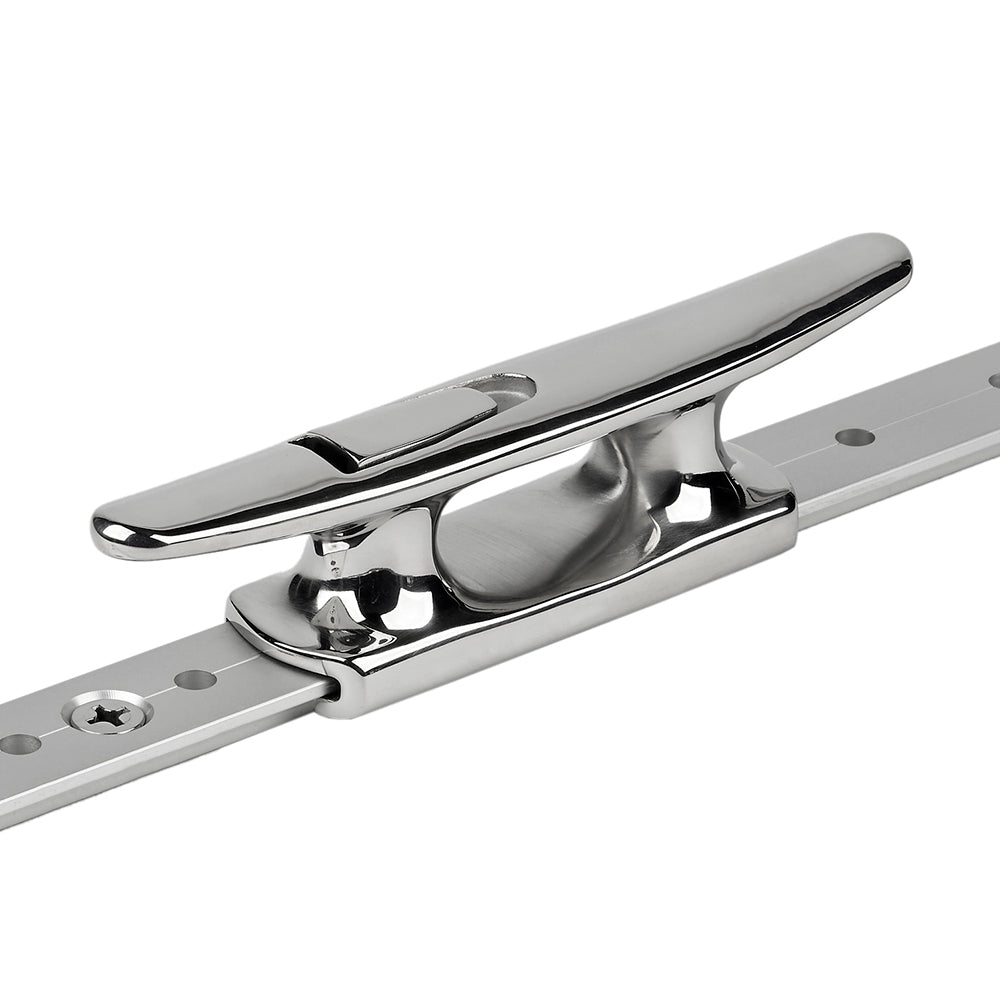 Schaefer Mid-Rail Chock/Cleat Stainless Steel - 1-1/4" [70-75] - Premium Hardware from Schaefer Marine - Just $171.99! 