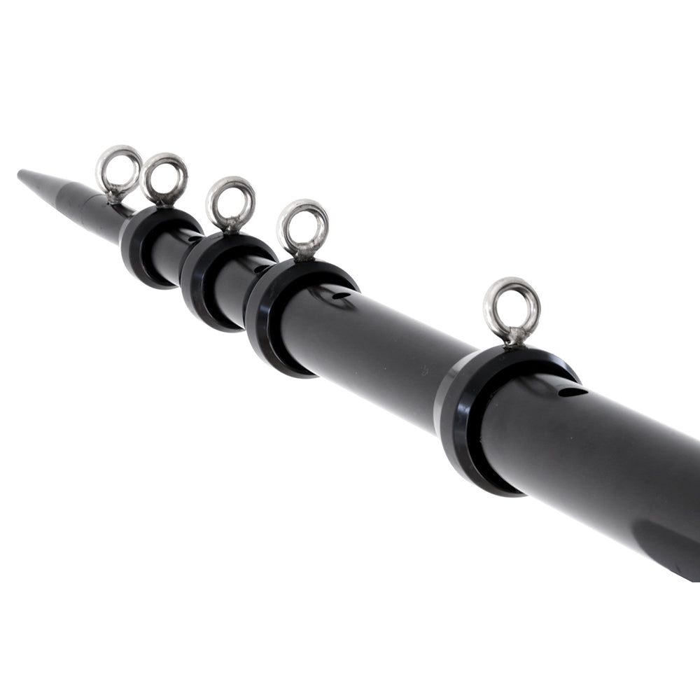 Tigress XD Telescoping Aluminum Outrigger Poles - 15 - 1-1/2" OD Black [88924-1] - Premium Outriggers from Tigress - Just $758.99! 