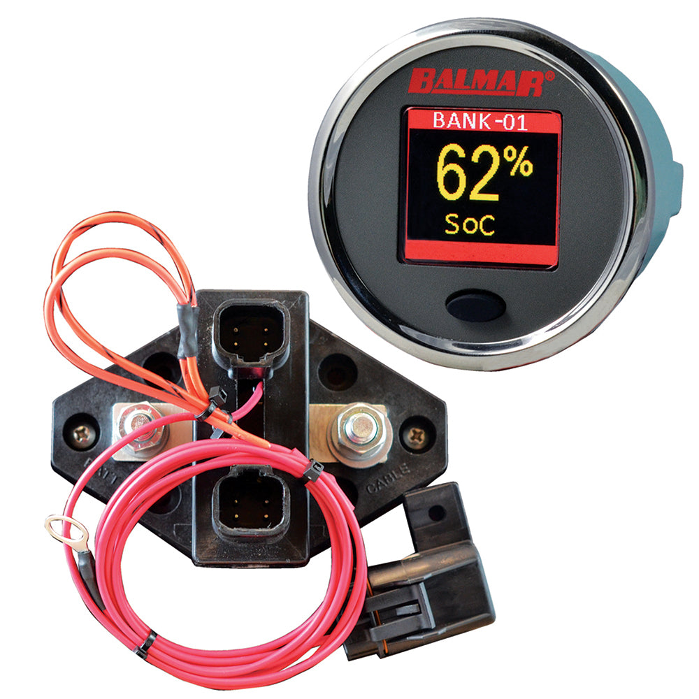 Balmar SG200 Battery Monitor Kit w/Display Shunt  10M Cable - 12-48 VDC [SG200] - Premium Meters & Monitoring from Balmar - Just $229! 