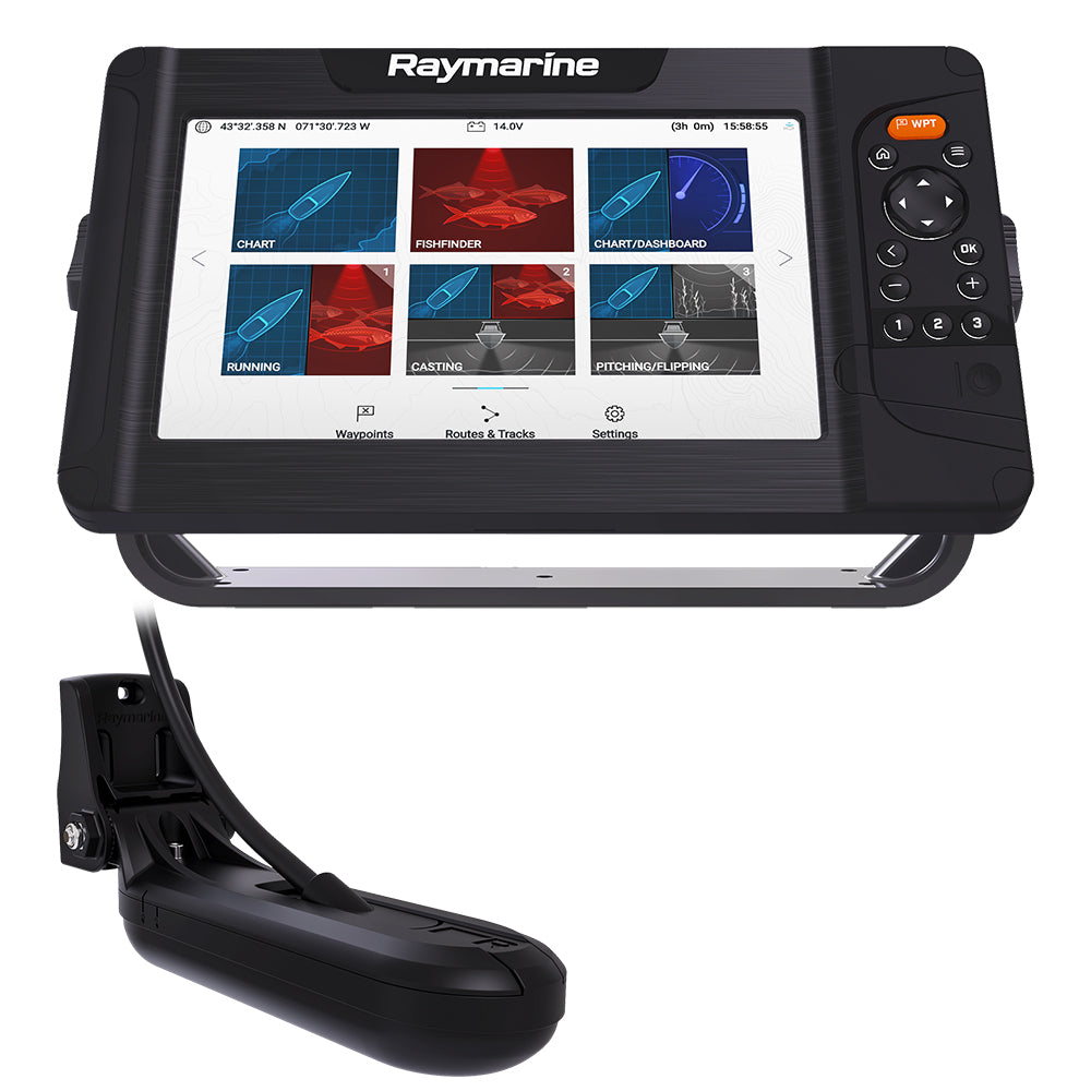 Raymarine Element 9 HV Combo w/HV-100 Transducer [E70534-05] - Premium GPS - Fishfinder Combos from Raymarine - Just $768.99! 