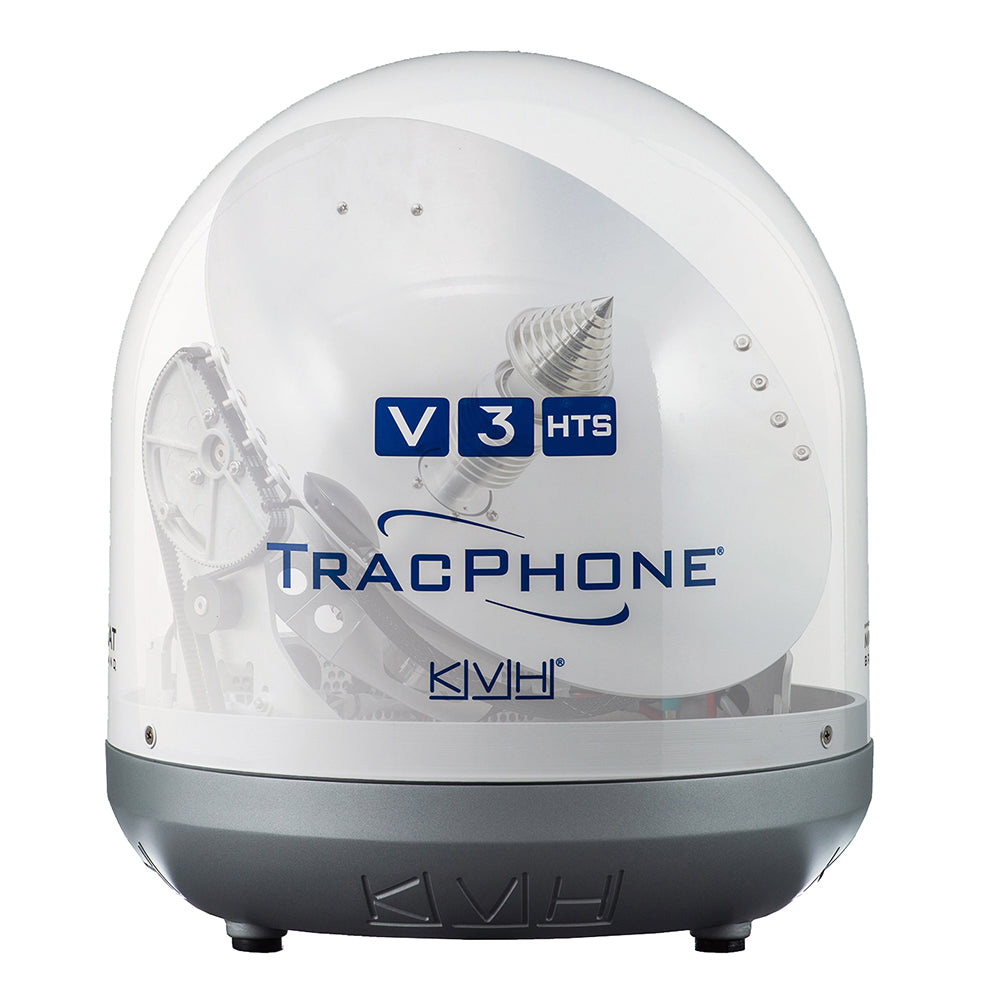 KVH TracPhone V3-HTS Ku-Band 14.5" mini-VSAT [01-0418-11] - Premium Mobile Broadband from KVH - Just $7369.99! 