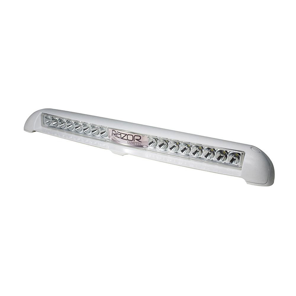 Lumitec Razor Light Bar - Spot - Flush Mount - White [101587] - Premium Light Bars from Lumitec - Just $565.99! 