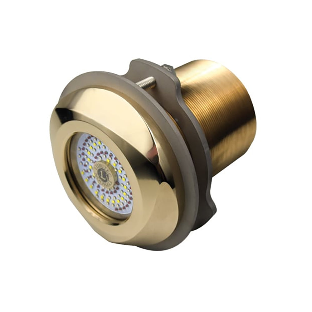 Lumitec SeaBlaze Typhoon Underwater Bronze Thru-Hull LED Light - White/Blue [101448] - Premium Underwater Lighting from Lumitec - Just $1071.99! 