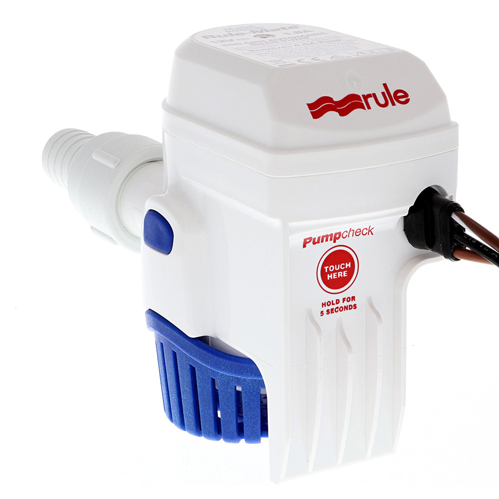 Rule Rule-Mate 500 Fully Automated Bilge Pump - 12V [RM500B] - Premium Bilge Pumps from Rule - Just $72.99! 