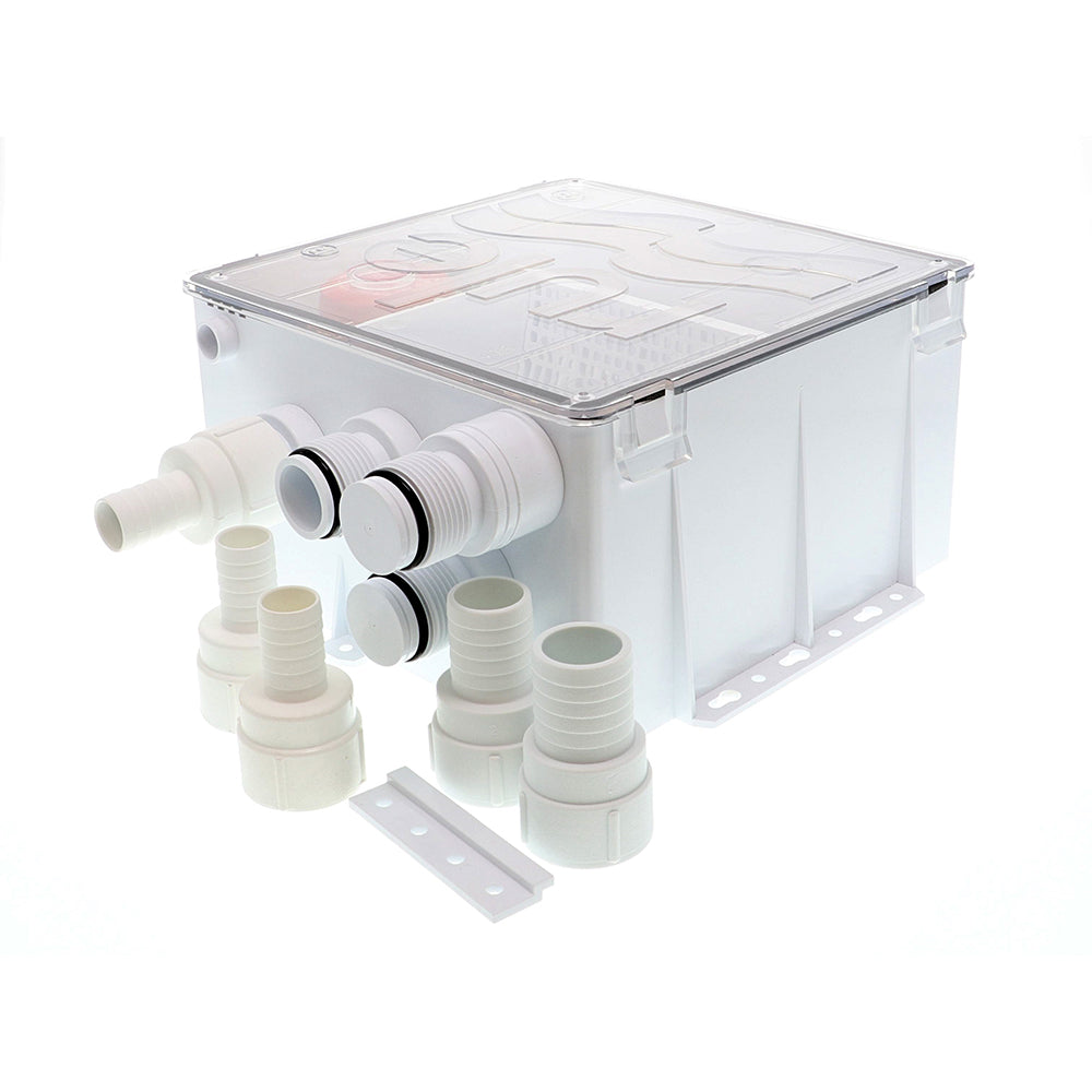 Rule Shower Drain Box w/800 GPH Pump - 12V [98B] - Premium Marine Sanitation from Rule - Just $156.99! 