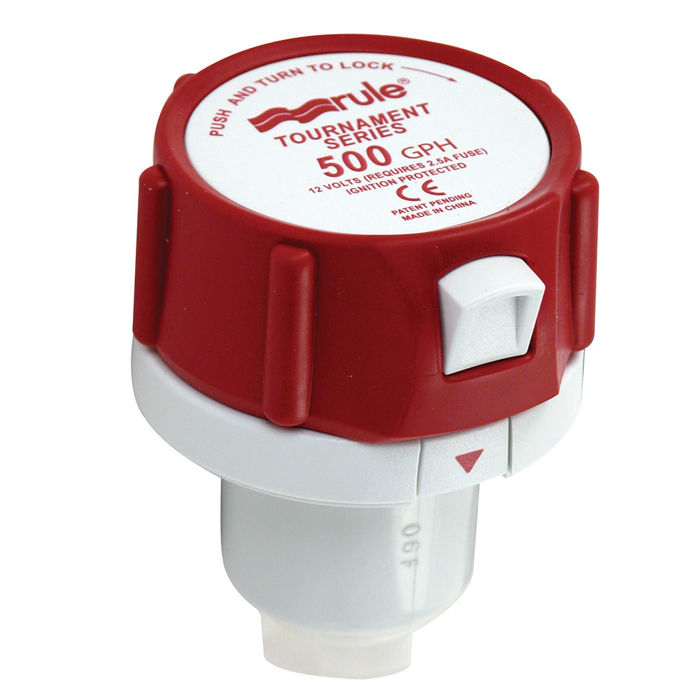 Rule 500 GPH Replacement Motor Cartridge f/Tournament Series Pumps [45DR] - Premium Bilge Pumps from Rule - Just $37.99! 