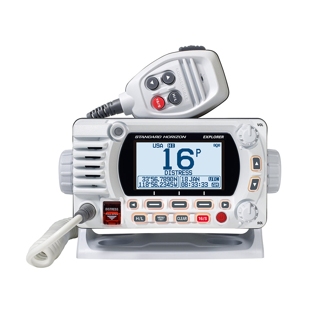 Standard Horizon GX1850 Fixed Mount VHF - NMEA 2000 - White [GX1850W] - Premium VHF - Fixed Mount from Standard Horizon - Just $239.99! 