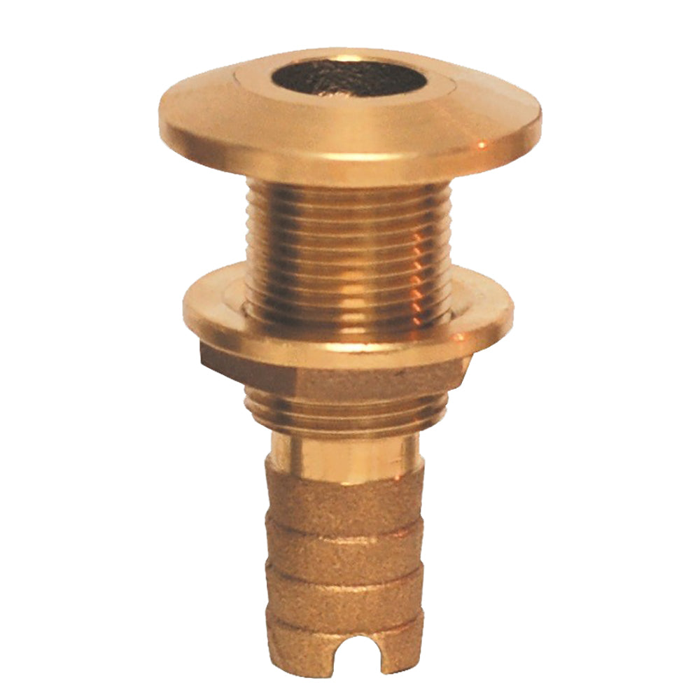 GROCO Bronze Hose Barb Thru-Hull Fitting - 1/2" [HTH-500] - Premium Thru-Hull Fittings from GROCO - Just $14.99! 