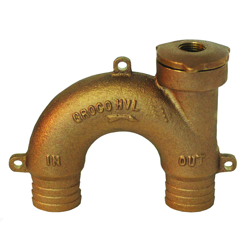 GROCO Bronze Vented Loop - 1" Hose [HVL-1000] - Premium Marine Sanitation from GROCO - Just $179.99! 