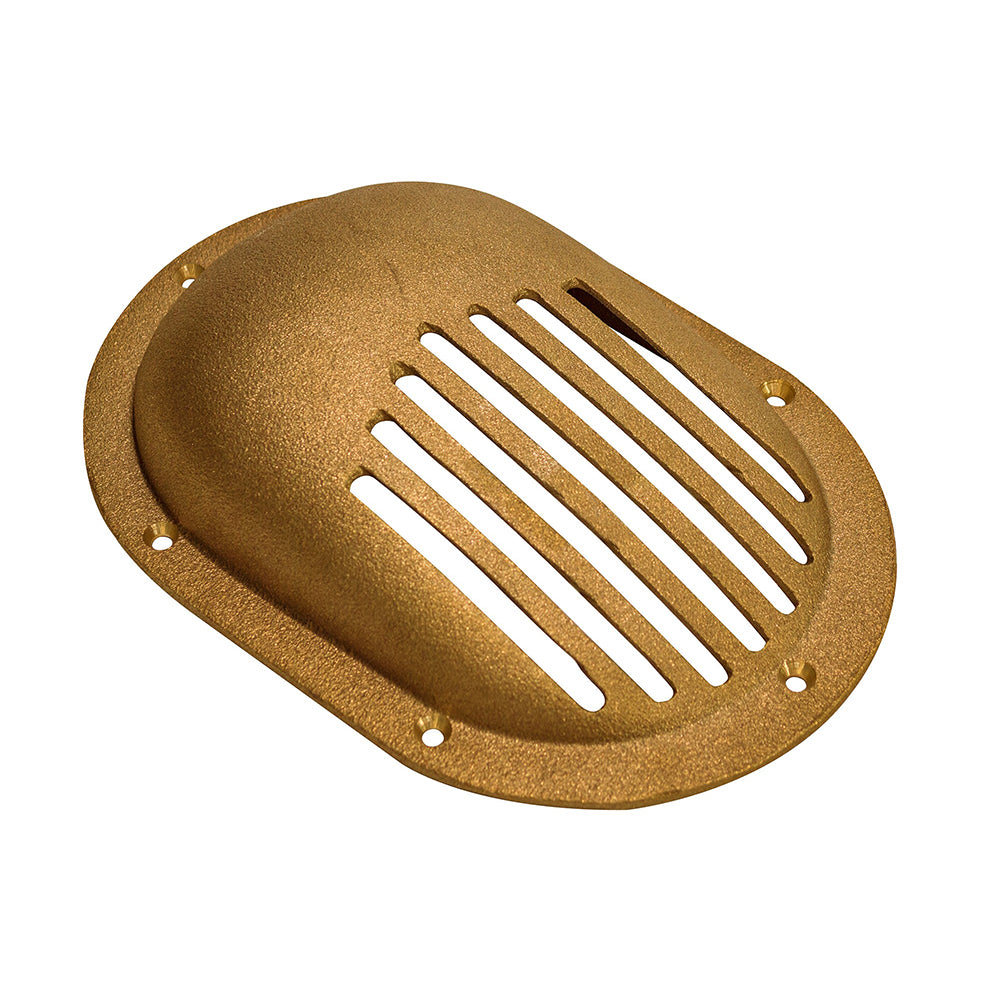 GROCO Bronze Clam Shell Style Hull Strainer f/Up To 1" Thru Hull [SC-1000-L] - Premium Fittings from GROCO - Just $26.99! 