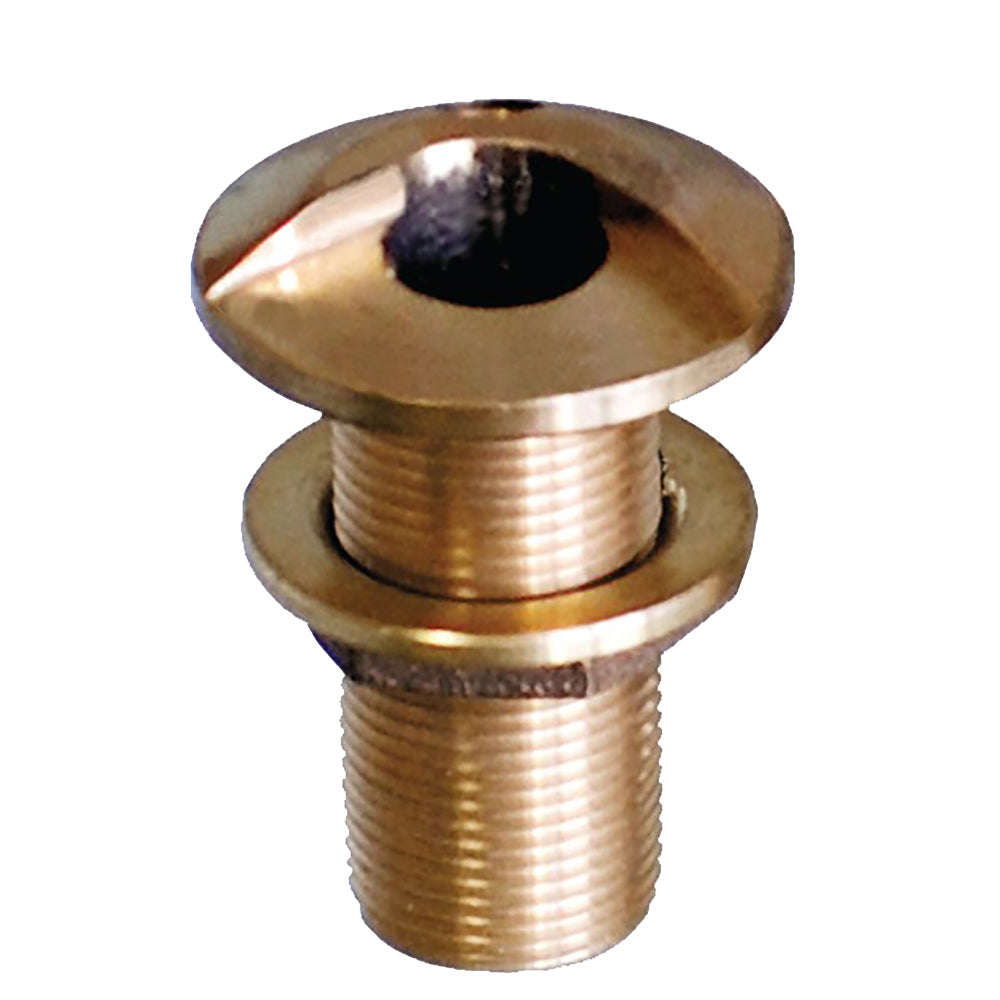 GROCO 3/4" Bronze High Speed Thru-Hull Fitting w/Nut [HSTH-750-W] - Premium Thru-Hull Fittings from GROCO - Just $15.99! 