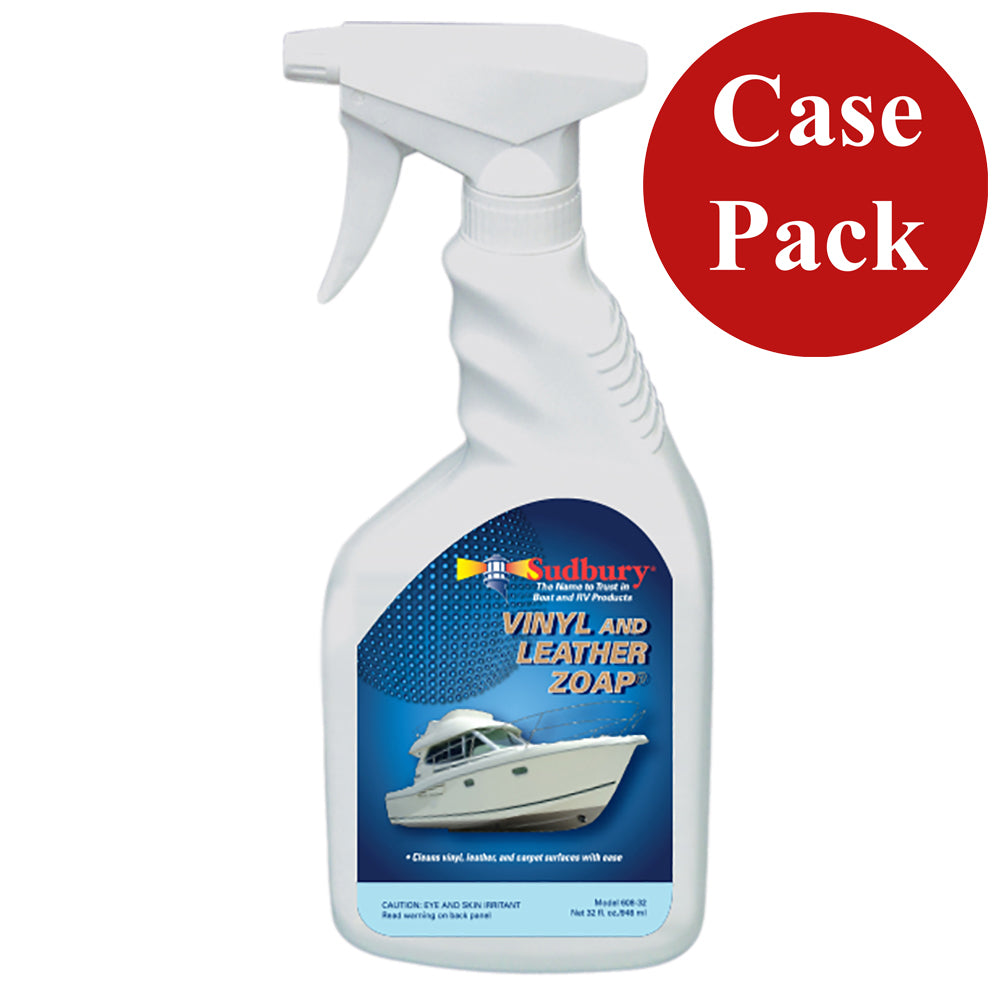 Sudbury Vinyl  Leather Zoap - 32oz *Case of 6* [608-32CASE] - Premium Cleaning from Sudbury - Just $103.99! 