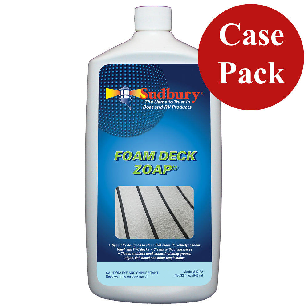 Sudbury Foam Deck Zoap Cleaner - 32oz *Case of 6* [812-32CASE] - Premium Cleaning from Sudbury - Just $97.99! 