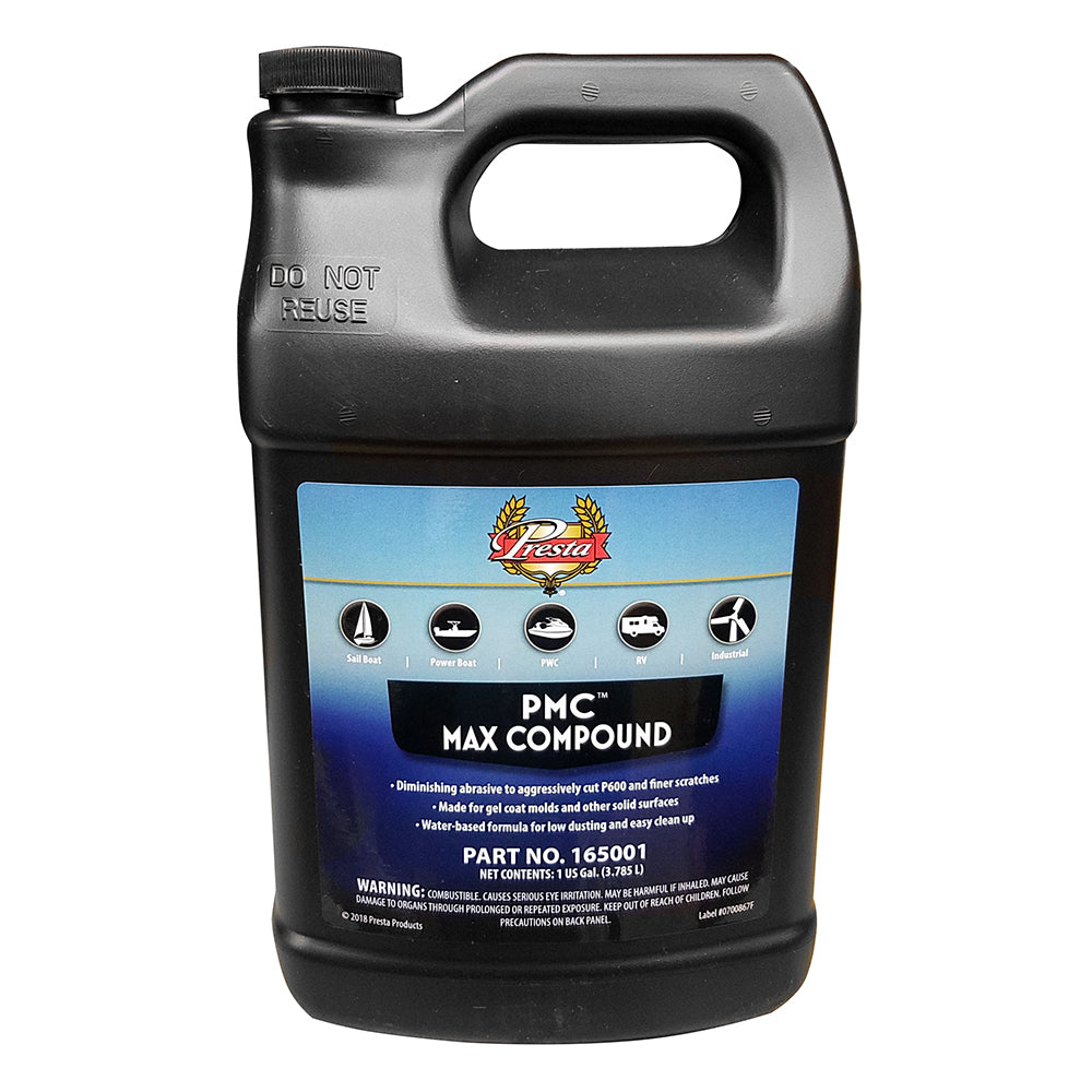 Presta Max Production Compound - 1 Gallon [165001] - Premium Cleaning from Presta - Just $114.97! 