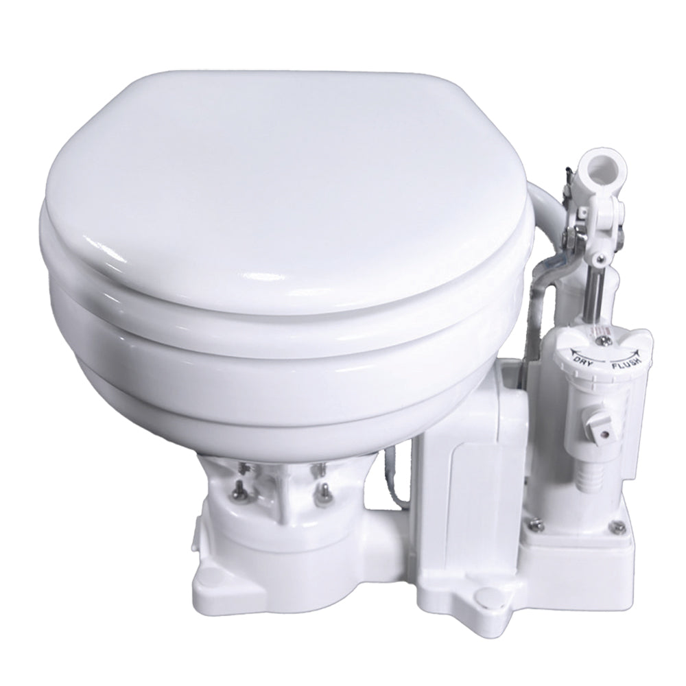 Raritan PH PowerFlush Electric/Manual Toilet - Marine Size - 12v - White [P101E12] - Premium Marine Sanitation from Raritan - Just $760.99! 