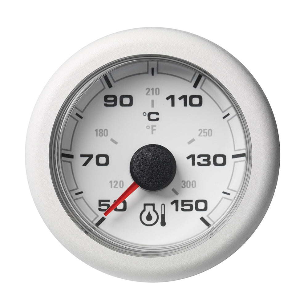 Veratron 52MM (2-1/16") OceanLink Engine Oil Temperature 150C/300F - White Dial  Bezel [A2C1065860001] - Premium Gauges from Veratron - Just $63.89! 