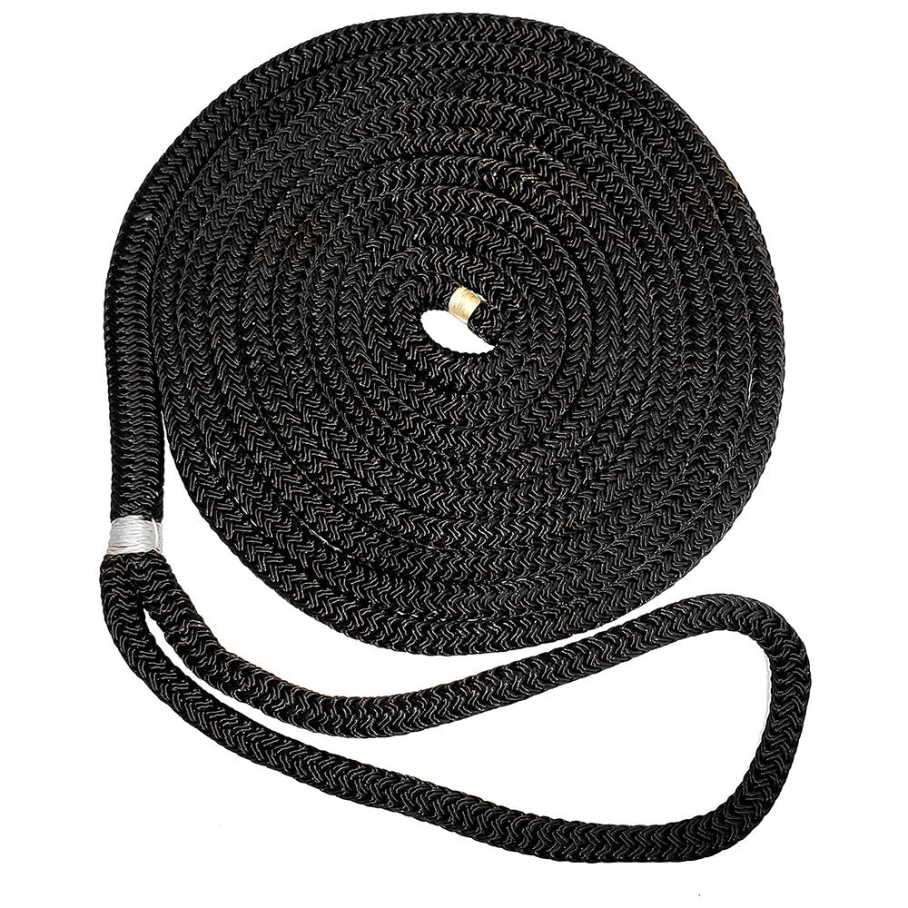 New England Ropes 3/8" Double Braid Dock Line - Black - 20 [C5054-12-00020] - Premium Dock Line from New England Ropes - Just $45.99! Shop now at Boat Gear Depot