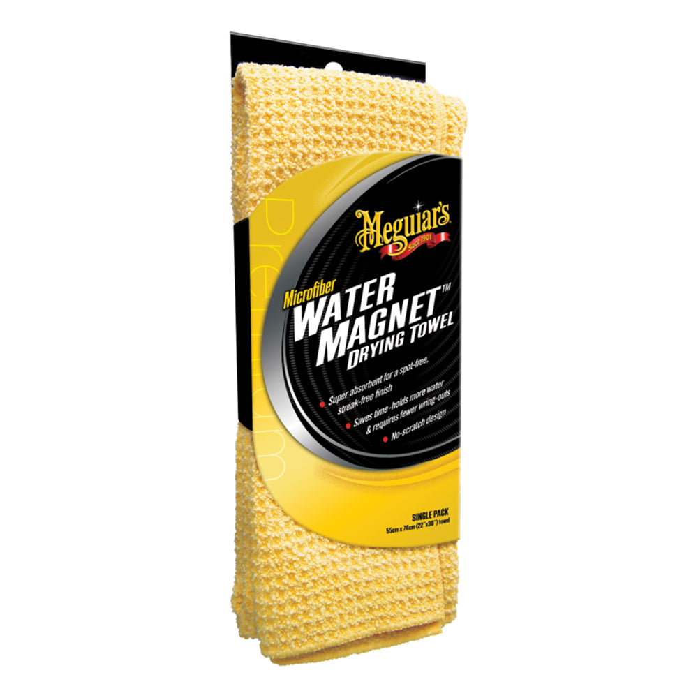 Meguiars Water Magnet Microfiber Drying Towel - 22" x 30" [X2000] - Premium Cleaning from Meguiar's - Just $9.99! Shop now at Boat Gear Depot