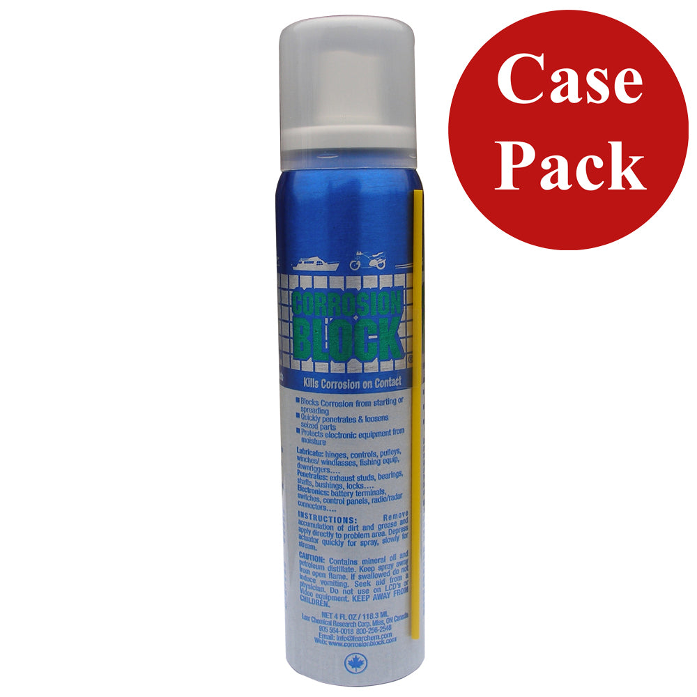 Corrosion Block Liquid Pump Spray - 4oz - Non-Hazmat, Non-Flammable  Non-Toxic *Case of 24* [20002CASE] - Premium Cleaning from Corrosion Block - Just $136.99! 