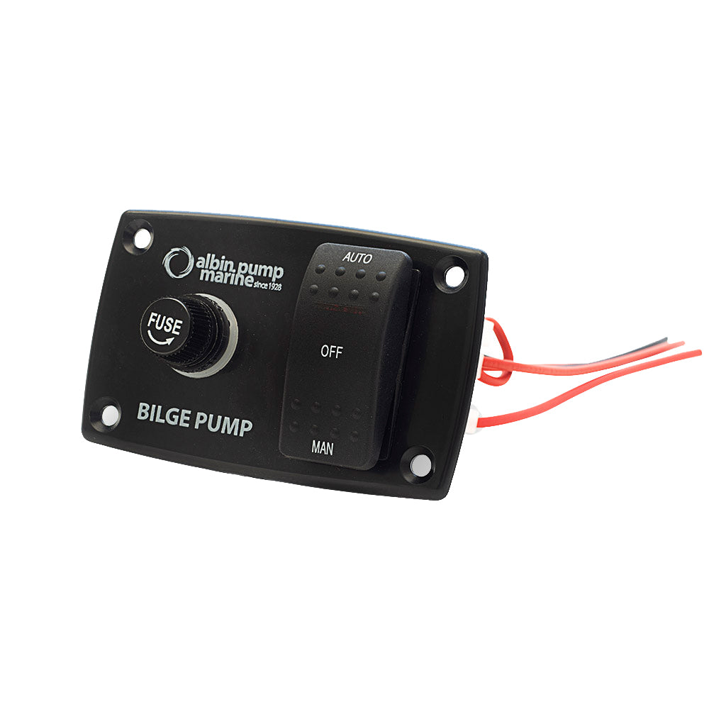 Albin Group 3-Way Bilge Panel - 12/24V [01-66-027] - Premium Switches & Accessories from Albin Group - Just $38.99! 