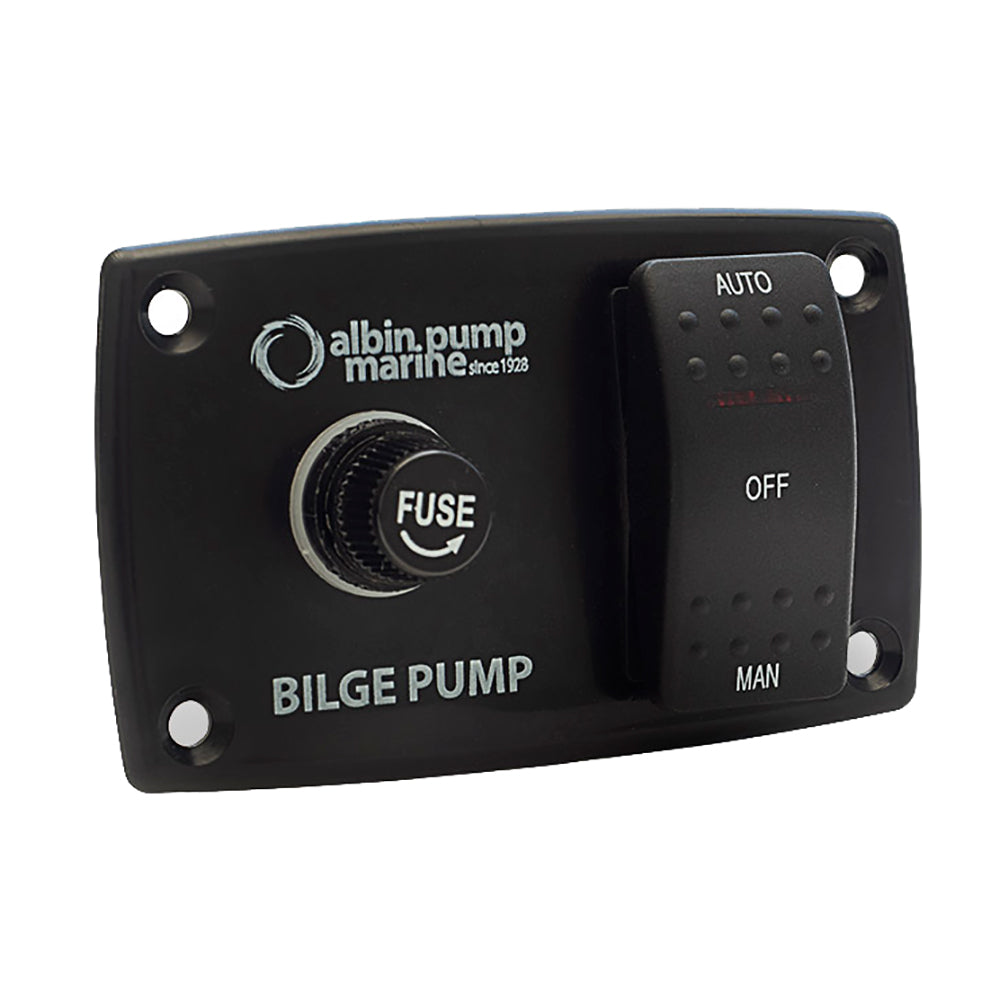 Albin Group 3-Way Bilge Panel - 12/24V [01-66-027] - Premium Switches & Accessories from Albin Group - Just $38.99! 